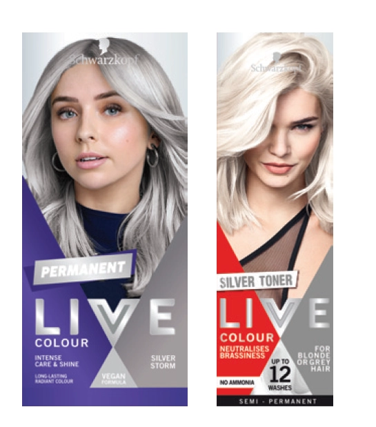 Schwarzkopf Live Hair Colour Range