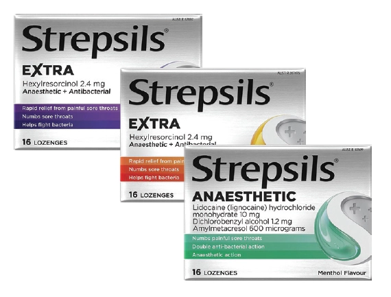 Strepsils Range