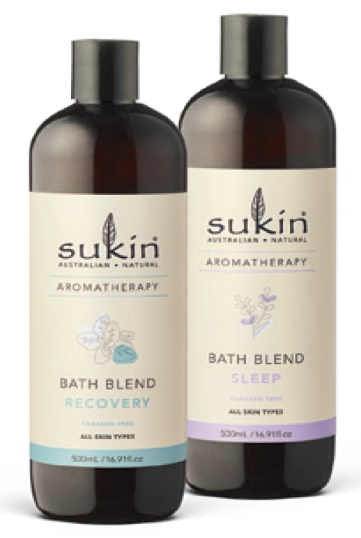 Sukin Aromatherapy Bath Blend Recovery or Sleep 500ml