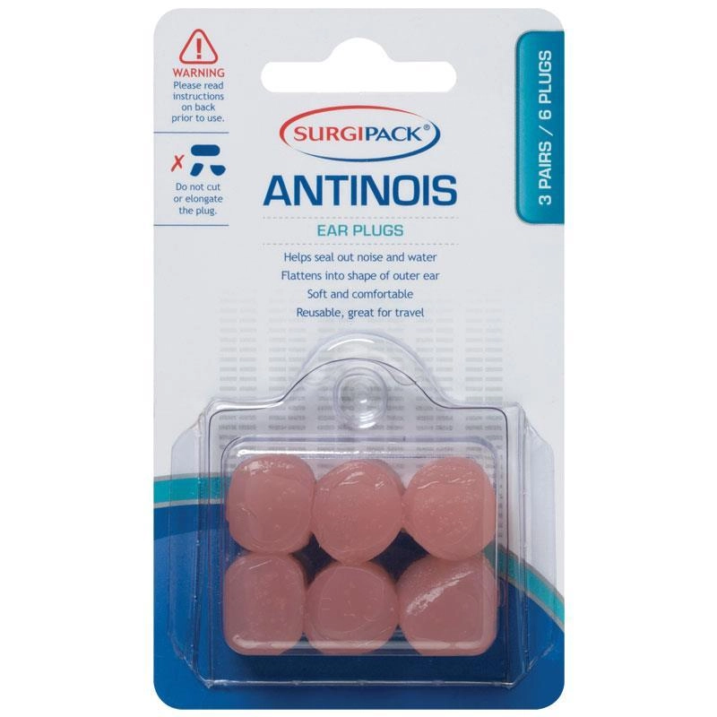 Surgipack Ear Plugs Antinoise 3 Pairs