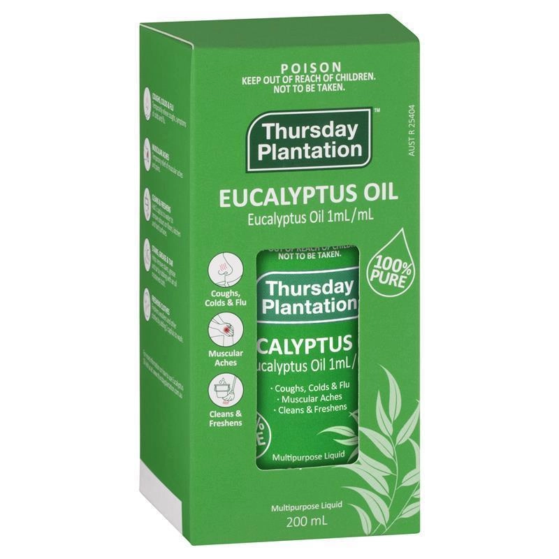 Thursday Plantation 100% Pure Eucalyptus Oil 200ml