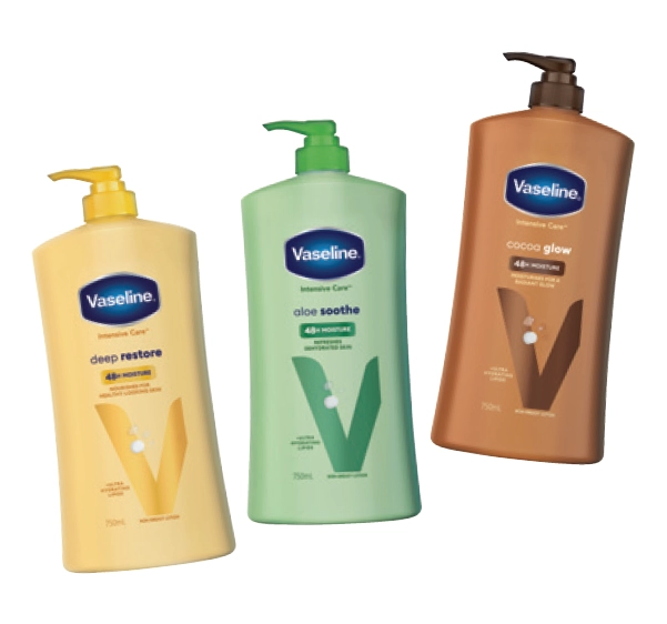 Vaseline 750ml Range