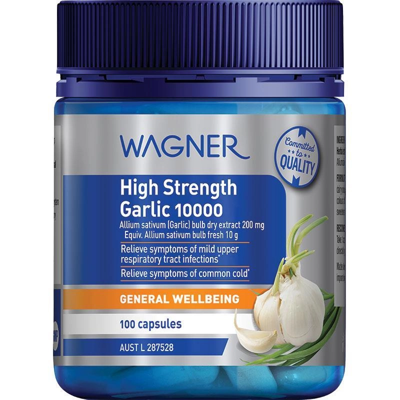 Wagner High Strength Garlic 10000 100 Capsules