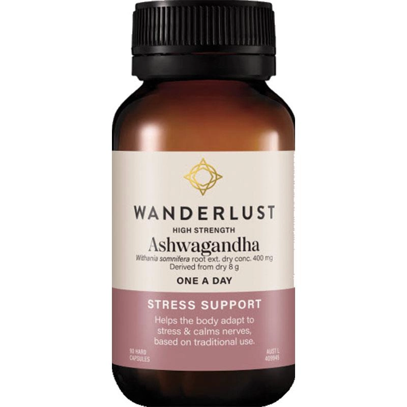 Wanderlust High Strength Ashwagandha 90 Capsules