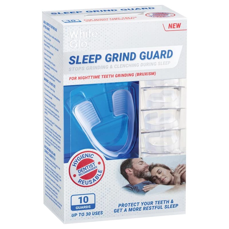 White Glo Sleep Grind Guard 10 Pack