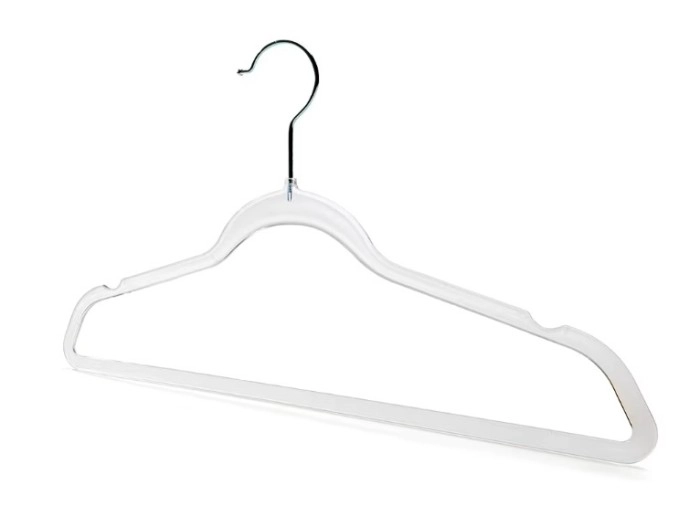 12 Pack Clear Hangers