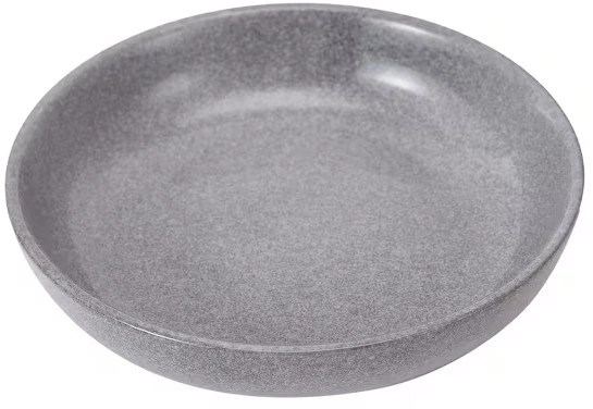 Grey Glazed Large Bowl