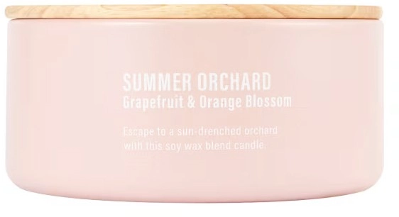 Large Summer Orchard Fragrant Candle