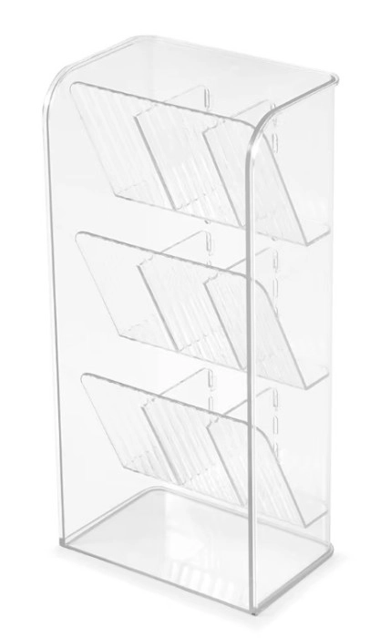 NEW 3 Shelf Angled Organiser