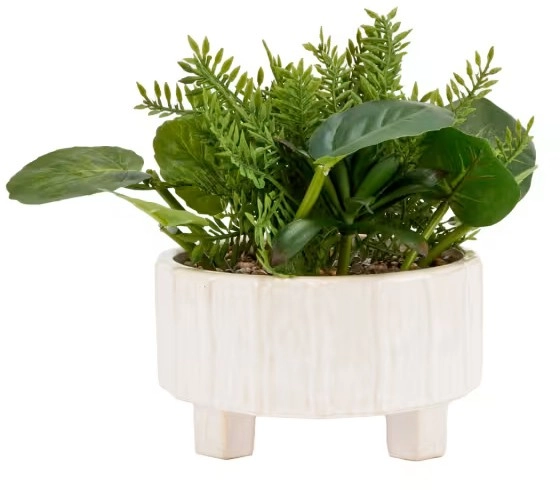 NEW Artificial Mixed Foliage in Pot