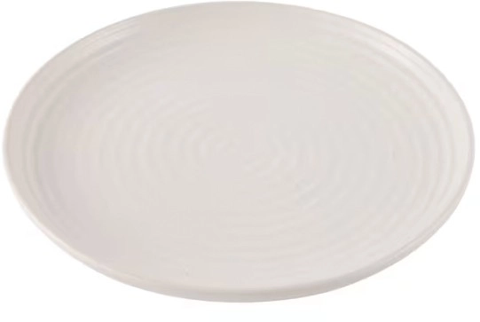 NEW White Dune Dinner Plate