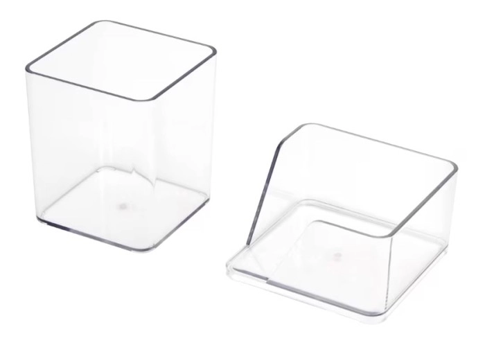 Pen Holder and Memo Tray Set of 2