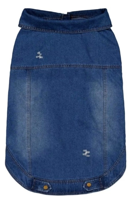 Pet Denim Vest - Extra Extra Large, Indigo