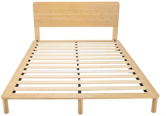 Queen Bed Evalyn Timber Bed Frame