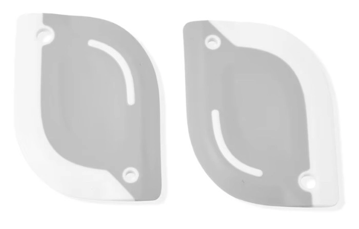 Set of 2 Cleaning Squeegees - White and Grey