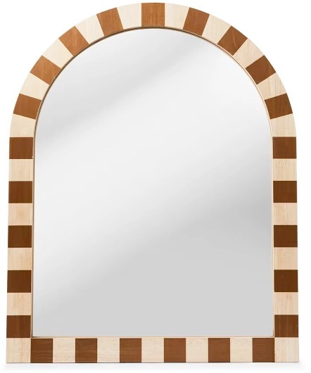 Two Tone Wood Mirror