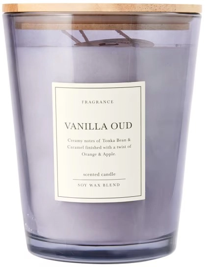 XL Vanilla Oud Candle