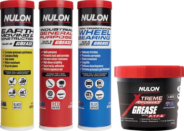 15% off Selected Nulon Grease Cartridges & Tubes^