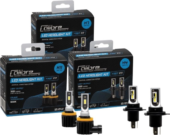 20% off Calibre Fast Fit LED Headlight Globes^