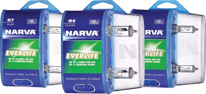 20% off Narva Everlife Headlight Globes