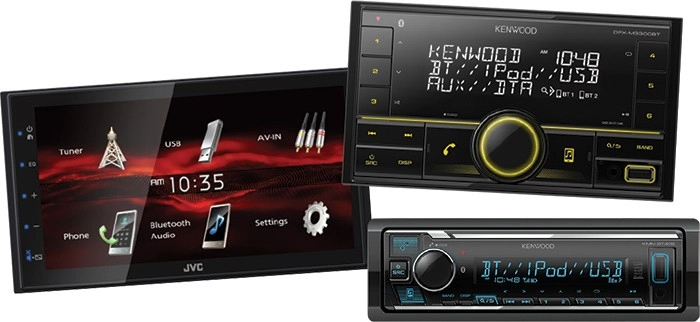 25% off Selected JVC & Kenwood Head Units