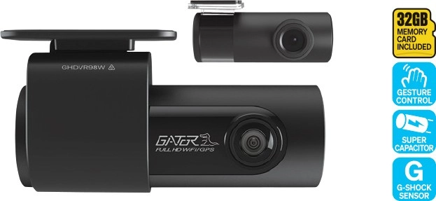 Gator 1080P Dual Barrel Dash Cam