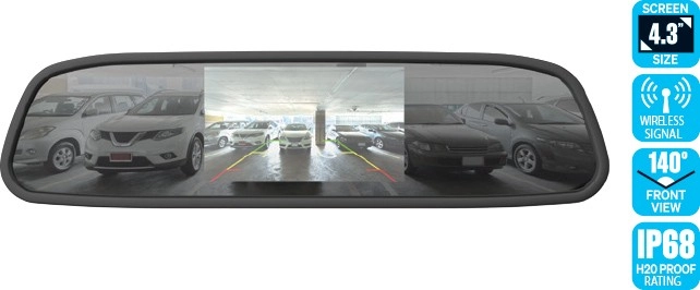 Nanocam+ 4.3” Wireless Reverse Camera