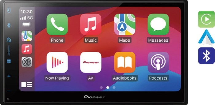 Pioneer 6.8” Wireless CarPlay & Android™ Auto Media Player^