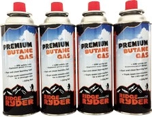 Ridge Ryder 4 Pk Butane Gas Cannisters