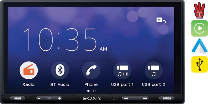 Sony 6.95” Apple CarPlay & Android™ Auto Media Player