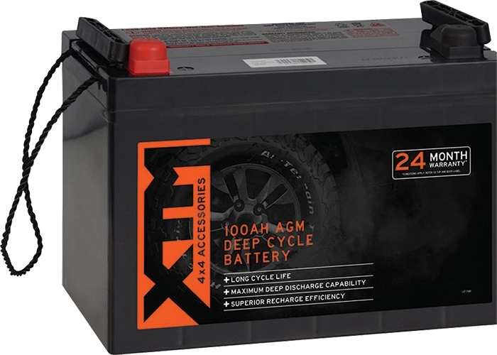 XTM DC12-100AH AGM Deep Cycle Battery