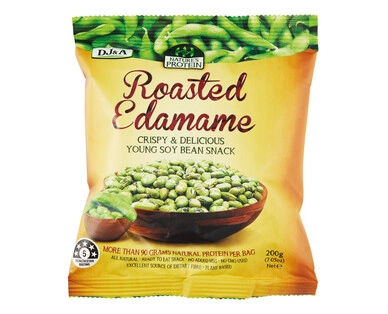 DJ&A Japanese Pea Snacks - Roasted Edamame 200g