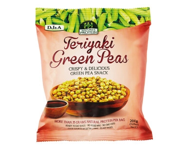 DJ&A Japanese Pea Snacks-Teriyaki Peas 200g