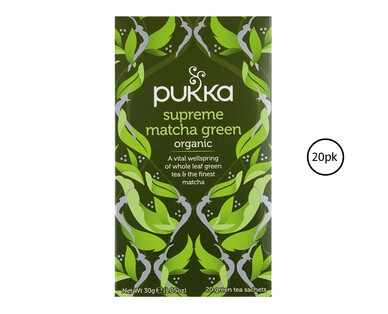 Pukka Supreme Matcha Green Tea Bags 20pk