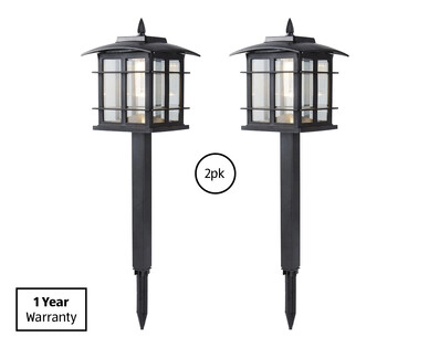 Zen Garden Solar Lantern 2pk