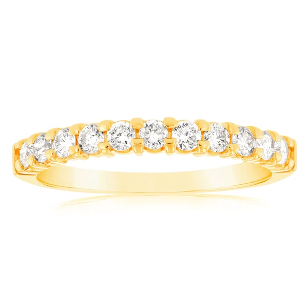 18ct Yellow Gold Ring With 3/8 Carats Of Diamonds – Shiels Jewellers