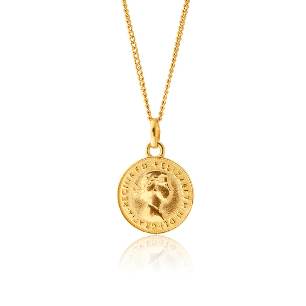 9ct 1963 Gold Coin Pendant – Shiels Jewellers