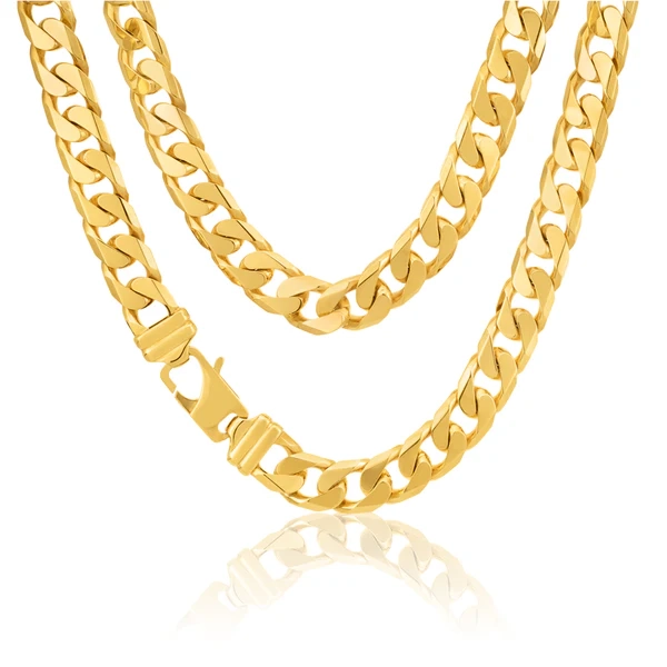 9ct SOLID Gold 55cm Chain – Shiels Jewellers