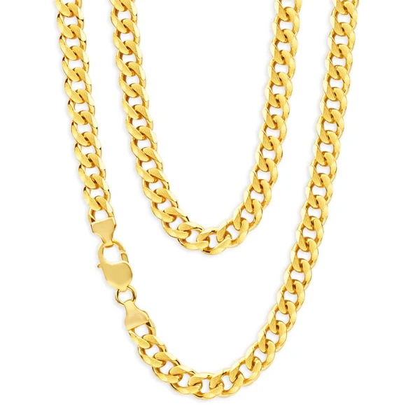 9ct Yellow Gold 60cm 200 Gauge Curb Chain – Shiels Jewellers