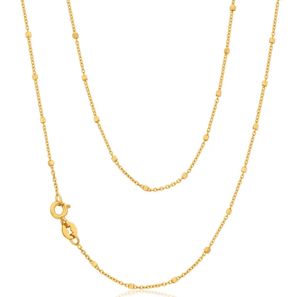 9ct Yellow Gold Fancy Chain – Shiels Jewellers