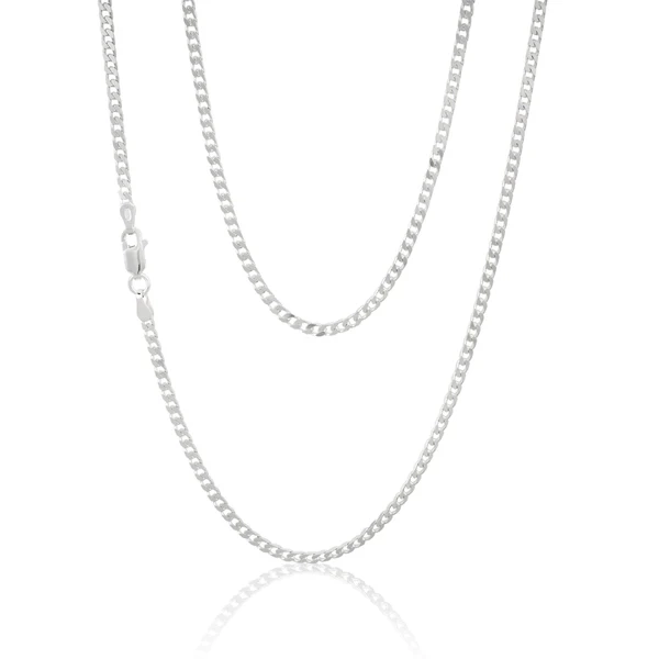 Sterling Silver Curb Chain 80 gauge 55cm – Shiels Jewellers