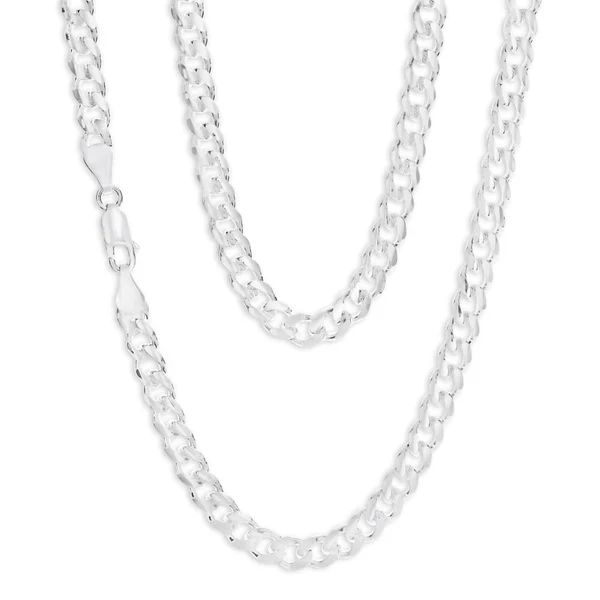 Sterling Silver Curb Dicut 170 Gauge 55cm Chain – Shiels Jewellers