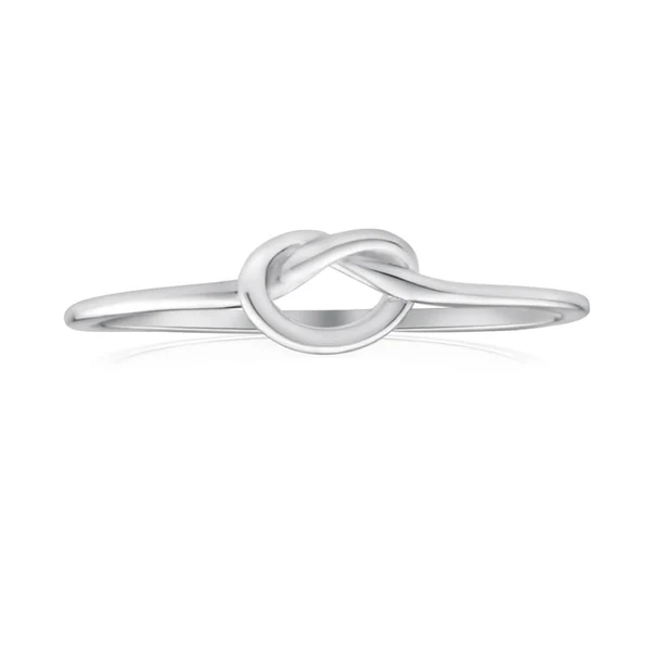 Sterling Silver Fancy Knot Ring – Shiels Jewellers