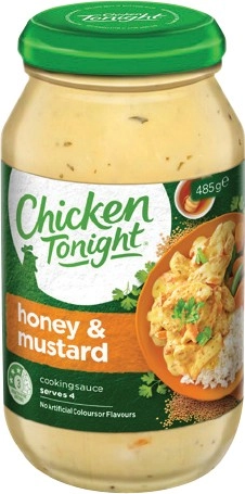 Chicken Tonight Cooking Sauce 475-495g Selected Varieties