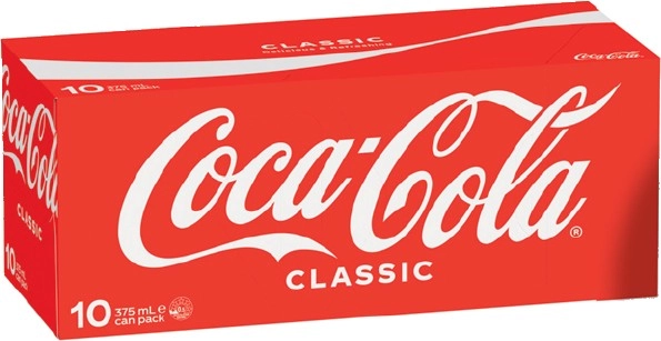 Coca-Cola 10x375mL Selected Varieties