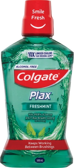 Colgate Plax Mouthwash 500mL Selected Varieties