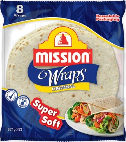 Mission Wraps 6-8 Pack Selected Varieties