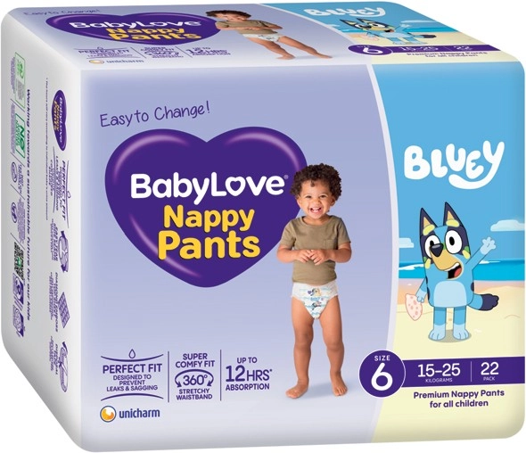 BabyLove Nappy Pants 22-34 Pack Selected Varieties