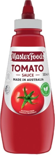 MasterFoods Squeezy Sauce 475-500mL Selected Varieties