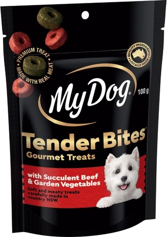 My Dog Tender Bites Gourmet Treats 100g Selected Varieties